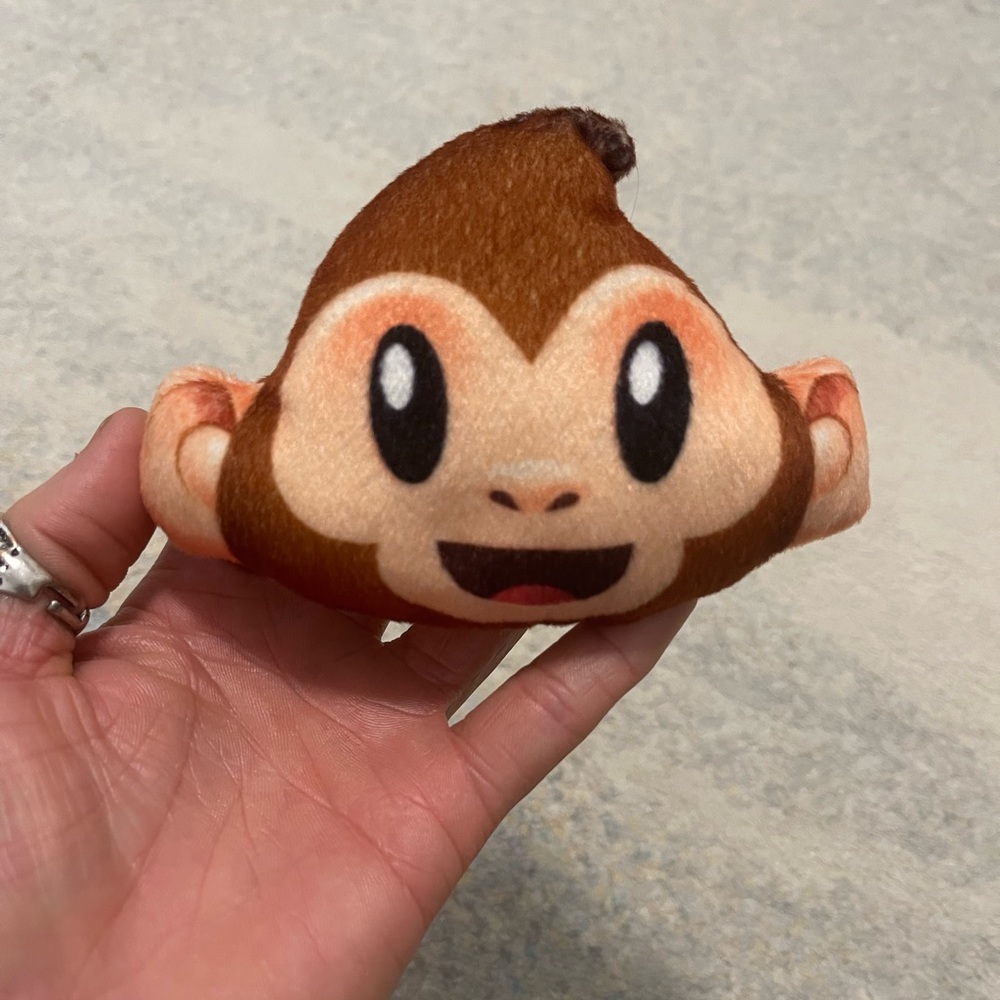 EUC McDonald’s Double-sided Monkey movie Clip Emoji I Multicolor
